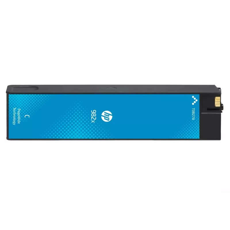HP 982X didelės talpos ciango spalvos originali PageWide kasetė, 16000 puslapių