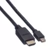Mini DisplayPort laidas VALUE Mini DP-HDTV M/M 3 m