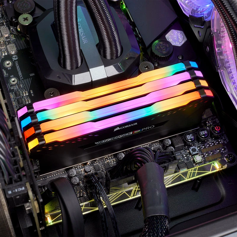 RGB šviesos rinkinys Corsair Universal 60g juodas