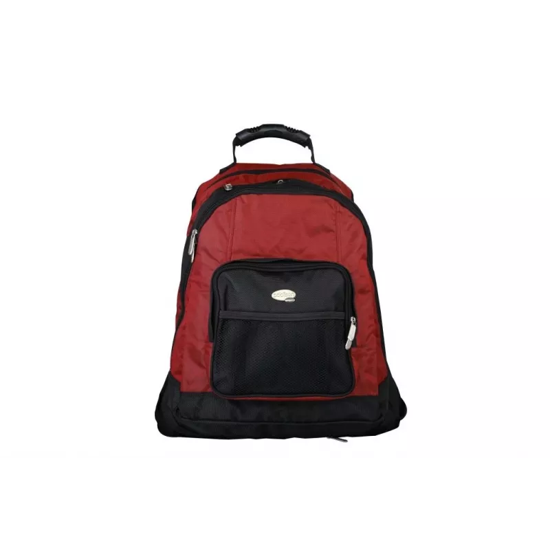 Addison 311015 nešiojamojo kompiuterio kuprinė 39,6 cm (15,6 inch) juoda, bordo