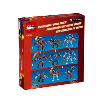 LEGO NINJAGO rinkinys 71808 – 322 detalės, 4 minifigūrėlės, aukštis 160 mm, nuo 7 metų