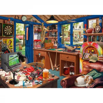 Steve Read: Secret Puzzle - Vaters dirbtuvės (1000 dalių)
