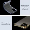 Apsauginis minkštas dėklas Devia iPhone 12 Pro Max – smūgiams atsparus, auksinis