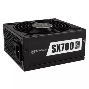 SilverStone SFX Series SX700-LPT V1.1 - vidinis maitinimo blokas - SFX-L - 700 W - 80 PLUS Platinum - juodas