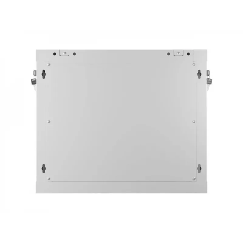 19 inch 9U 600x450 pilkas sieninis montavimo stovas su perforuotomis durelėmis