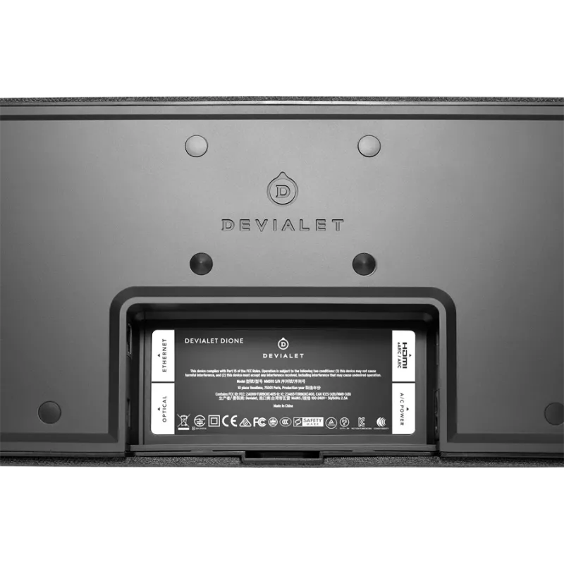 Devialet Dione – belaidė garso juosta su Dolby Atmos