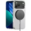 Nevox StyleShell SHOCKFlex dėklas iPhone 17 Pro Max su MagSafe permatomas