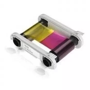 Evolis High Trust YMCKO spalvų juosta - juosta - 1 x spalva (cianas, purpurinė, geltona, dervos juoda, skaidri danga) - 250 kortelių (R5F005EAA)