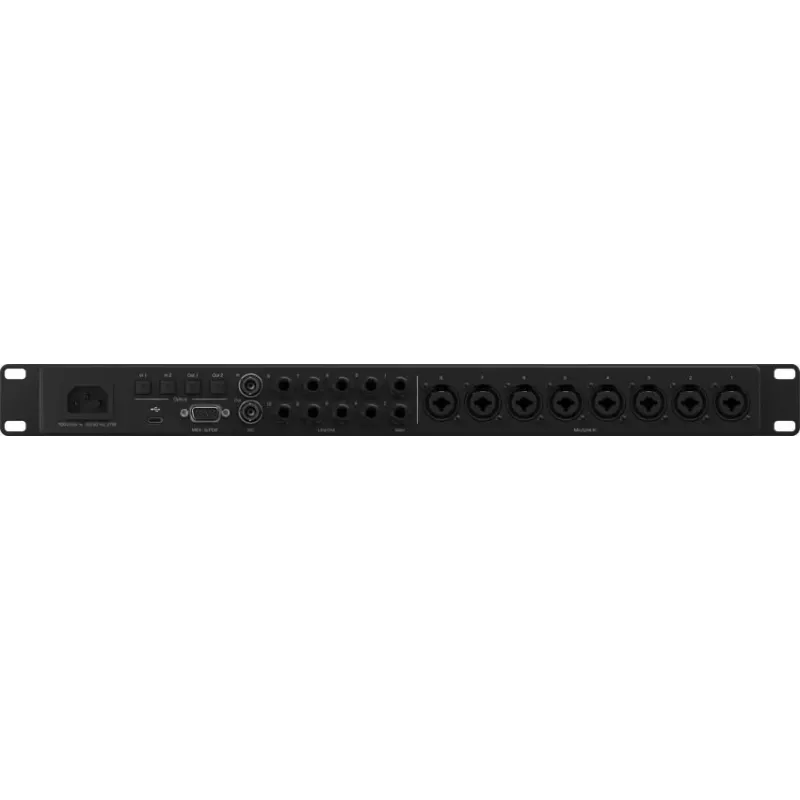 Fender Quantum HD 8 – USB-C garso sąsaja