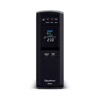 Nepertraukiamo maitinimo šaltinis CyberPower CP1600EIPFCLCD, linijinis-interaktyvus, 1.6 kVA / 1000 W, 6 lizdai