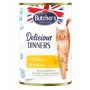 BUTCHER'S Delicious Dinners Chicken Jellied Pieces - šlapias kačių ėdalas - 400g