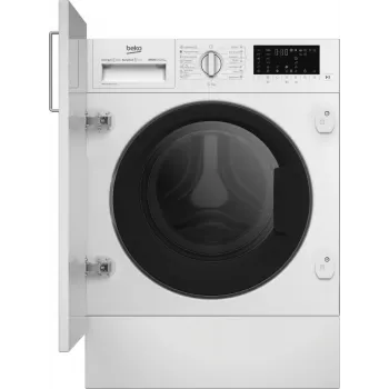Skalbimo džiovinimo mašina BEKO B5DBT68547W įmontuojama, 8 kg skalbti / 5 kg džiovinti, 1400 aps./min.