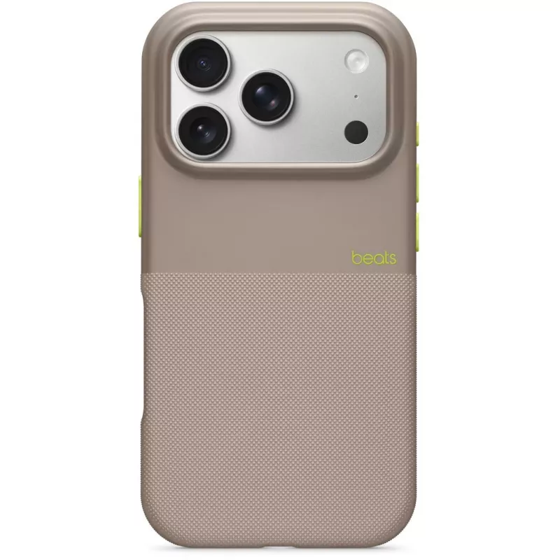 Apple Beats iPhone 17 Pro tvirtas dėklas su MagSafe ir Camera Control, pilka
