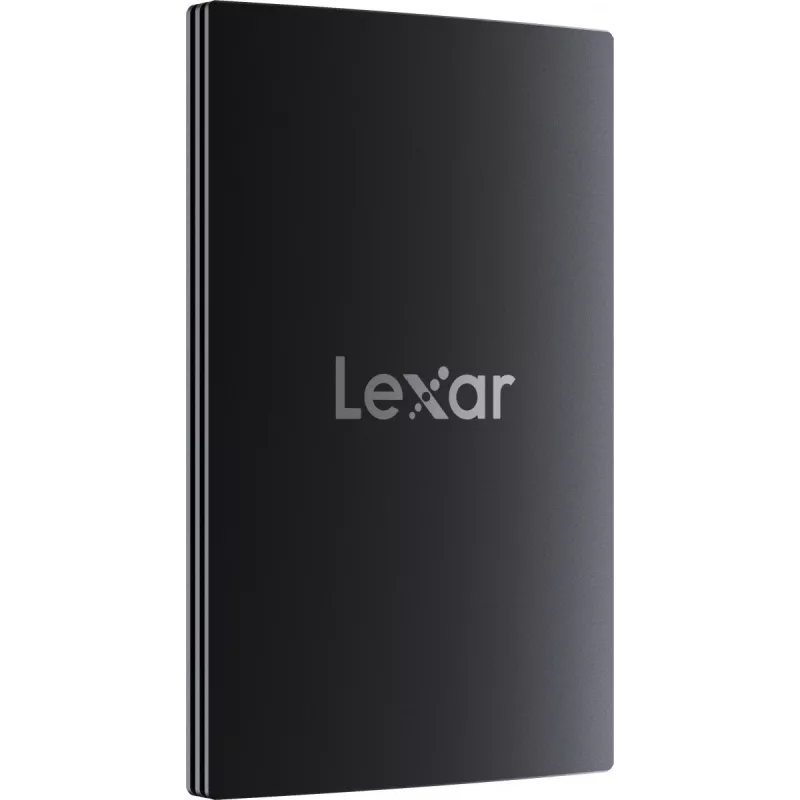 Lexar SL500 išorinis SSD diskas 1 TB, USB-C, USB 3.2 Gen 2x2, skaitymo sparta iki 2000 MB/s / rašymo iki 1800 MB/s, 43 g, juodos spalvos