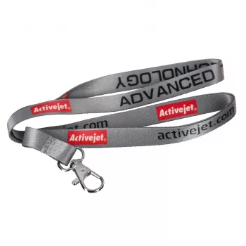 Activejet lanyard pilka