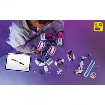 LEGO Technic 42211 Mėnulio bazės roveris – statybinis rinkinys, 1082 dalių, modulinė konstrukcija, 130×310×190 mm