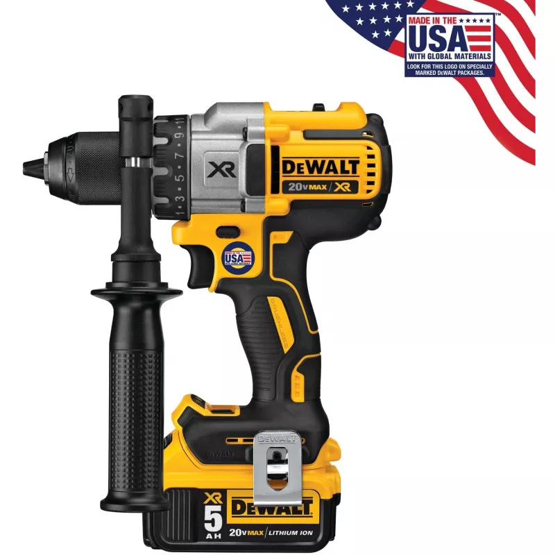 DeWALT DCD991P2 gręžtuvas-suktuvas 2000 RPM juoda/pilka/geltona