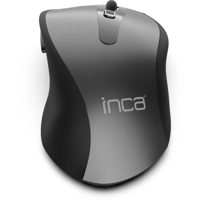 Cian Technology GmbH INCA Mouse IWM-505 ergonominė belaidė pelė su lazeriniu jutikliu, 1600 DPI, juoda