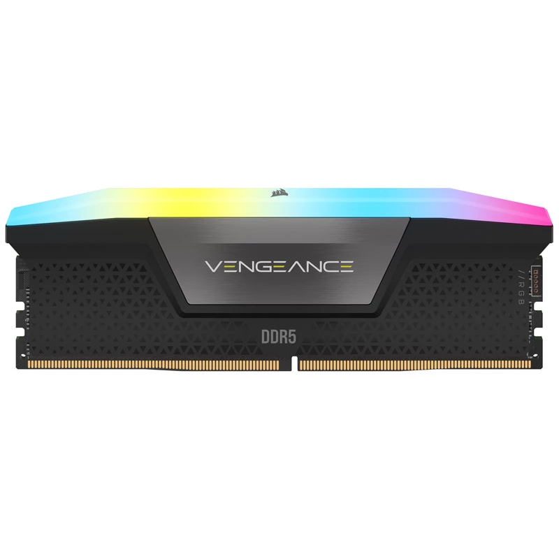 Corsair Vengeance RGB 64 GB (2x 32 GB) DDR5-5600 MHz CL40 atminties rinkinys, juodas, CMH64GX5M2B5600C40
