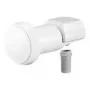Wentronic Goobay Universal Single LNB, Baltas-Pilkas - skaitmeninis SAT keitiklis (DVB-S2) 1 abonentui (4K/HDTV/3D priėmimas) (67269)