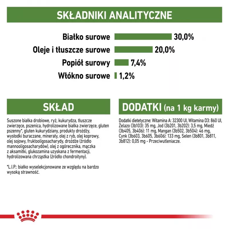 Sausas kačių ėdalas Royal Canin Active Life Outdoor 4 kg – suaugusioms, paukštiena, 30% baltymų, 20% riebalų