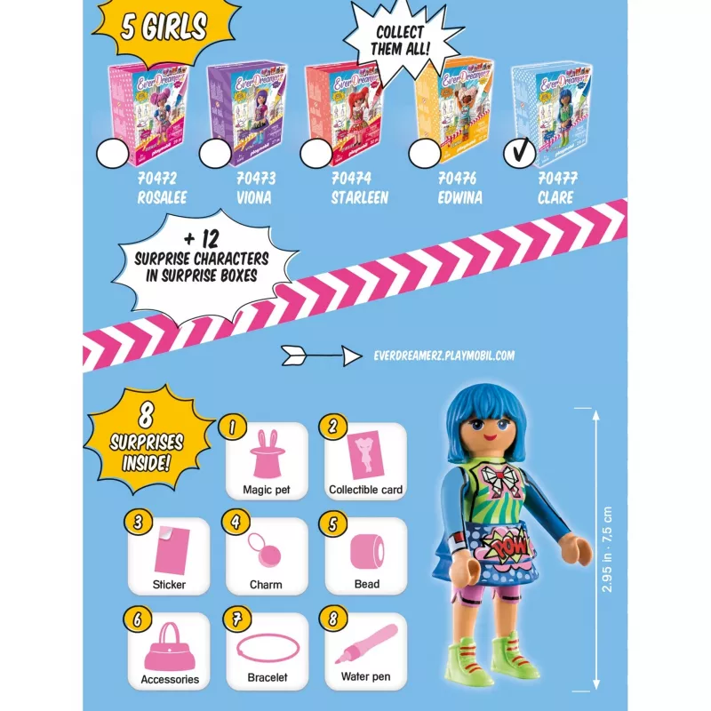 Playmobil Clare – Komiksų pasaulis