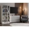 REGAL R25 balta 25 cm vienos sekcijos knygų lentyna