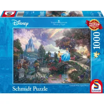 Dėlionė Schmidt Spiele Disney Cinderella, 1000 dalių, plotis 693 mm