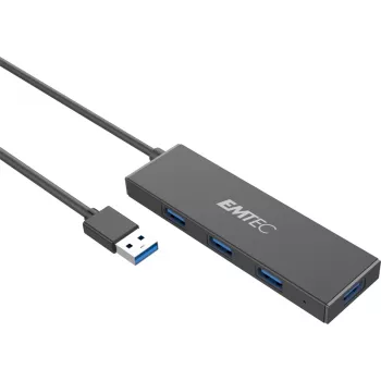 USB 3.2 Gen 1 šakotuvas Emtec T620A Type-A Classic 4 prievadai