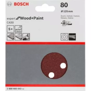 Bosch C430 Expert šlifavimo popierius medienai ir dažams