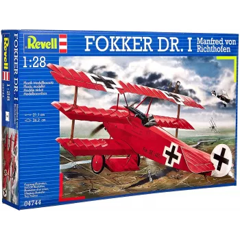Revell 1:28 Fokker Dr.I Richthofen – Plastikinis modelis