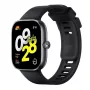Xiaomi Redmi Watch 4 – išmanusis laikrodis su TPU dirželiu, juodas, 135–205 mm riešo apimtis, 5 cm (1,97 col.) ekranas