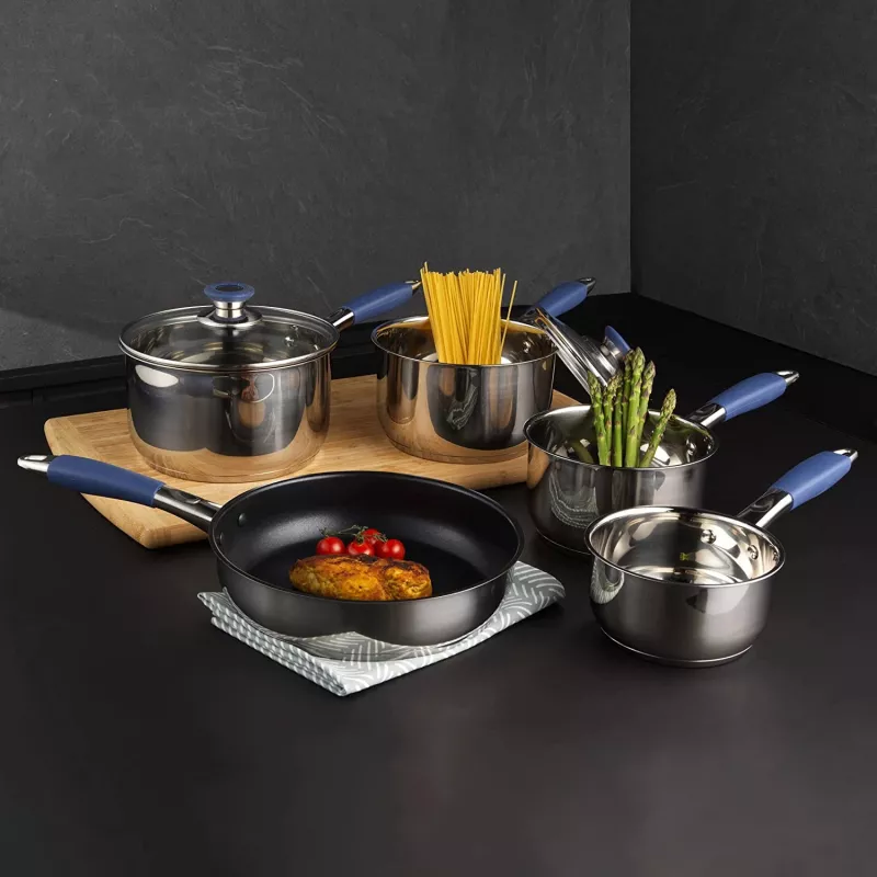 Indų rinkinys Russell Hobbs RH01179EU, 5 dalių, mėlynas