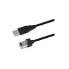 Newland CBL026U keitiklio kabelis RJ-45 USB-A juodas 2m