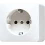 Kištukinis lizdas F tipas JUNG 321AWW plastikinis 1 vnt.