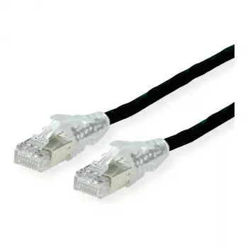 Datwyler Cat.6 H, AMP v2, juodas 3 m Datwyler CU 7702 flex LS0H, AMP v2 (21.05.0535)