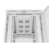 Stovimas 19 inch serverio spintos korpusas 27U 800x1000 mm pilkas perforuotomis durimis su LCD ekranu LANBERG (plokščioje pakuotėje)