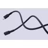 AUKEY CB-SCC241 USB-C į USB-C kabelis PD 240W 5A 20V 1m Nylon Juodas