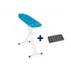 Lyginimo lenta Leifheit Air Board L Solid Shoulder 130 x 38 cm, aukštis 76–100 cm, maišelis, balta
