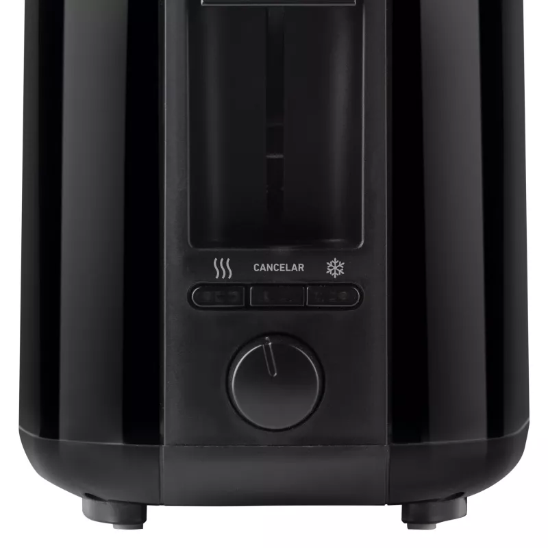 Skrudintuvas Jata JETT1585 2 riekėms 1400 W Juodas Mygtukai Sukamasis 230 V Lizdo plotis 25 cm Lizdo gylis 3 cm