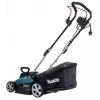 Elektrinė vejapjovė Makita ELM3320, varoma už nugaros, juoda/turkio spalvos, AC