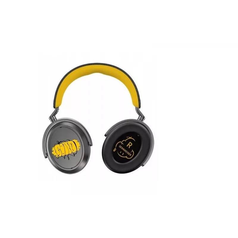 Sennheiser Momentum 4 Wireless 80th Anniversary Edition ausinės, geltonos/pilkos