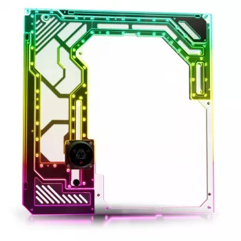 Šoninis dangtis Singularity Spectre 4 Aevum Dual Loop Side Panel Acrylic Clear juodas
