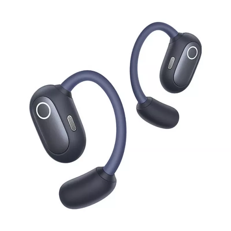 Baseus Eli Sport 1 atviro tipo belaidės ausinės Cosmic Black su USB laidu