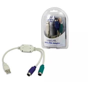 LogiLink adapteris USB - 2x PS/2 AU0004A