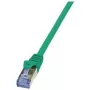 Tinklo kabelis LogiLink 5m Cat.6A RJ-45 S/FTP Baltas