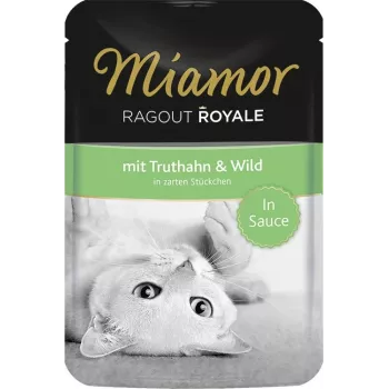 Miamor Royal ragout padaže su kalakutiena ir elniena