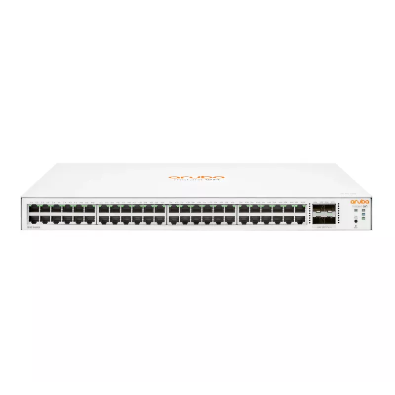 HPE Aruba Networking Aruba Instant On 1830 48G 4SFP valdomas L2 Gigabit Ethernet (10/100/1000) 1U jungiklis