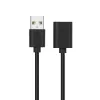 Prailginimo laidas USB AM-AF 1,8 m juodas