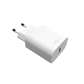 Kelioninis įkroviklis FIXED FIXC20N-C-WH 20W USB-C kompaktiškas sieninis adapteris